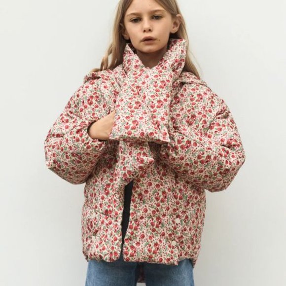 zara puffer jacket size guide